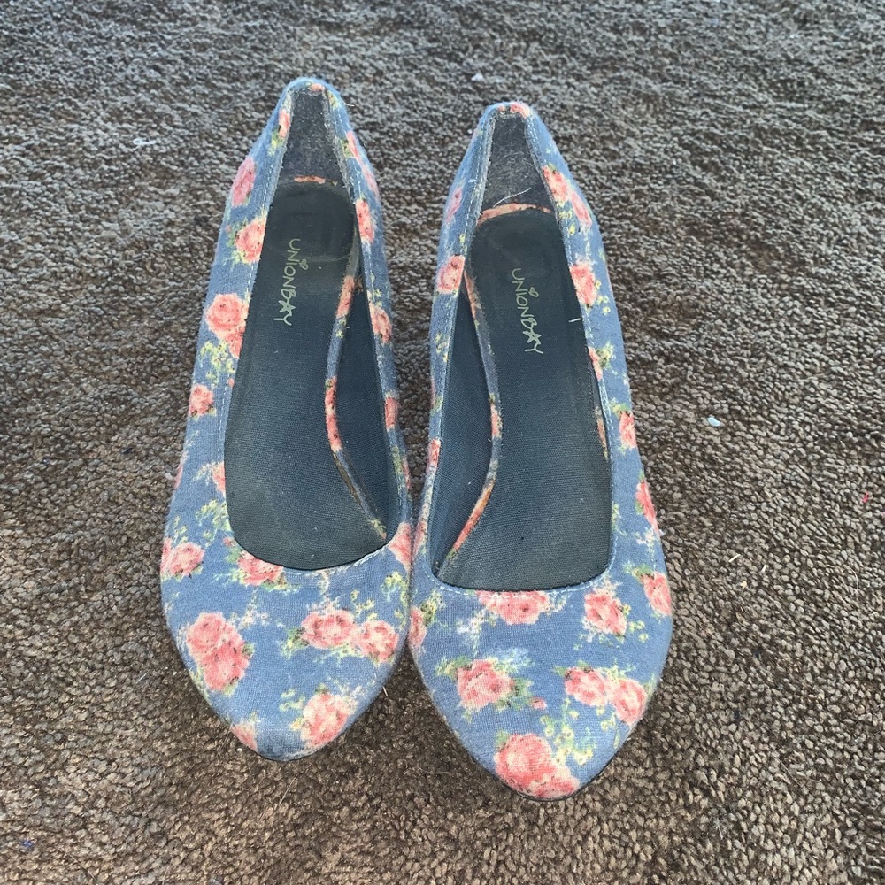 Floral Unionbay Heels